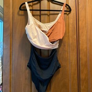 Everyday Sunday wrap one piece swimsuit